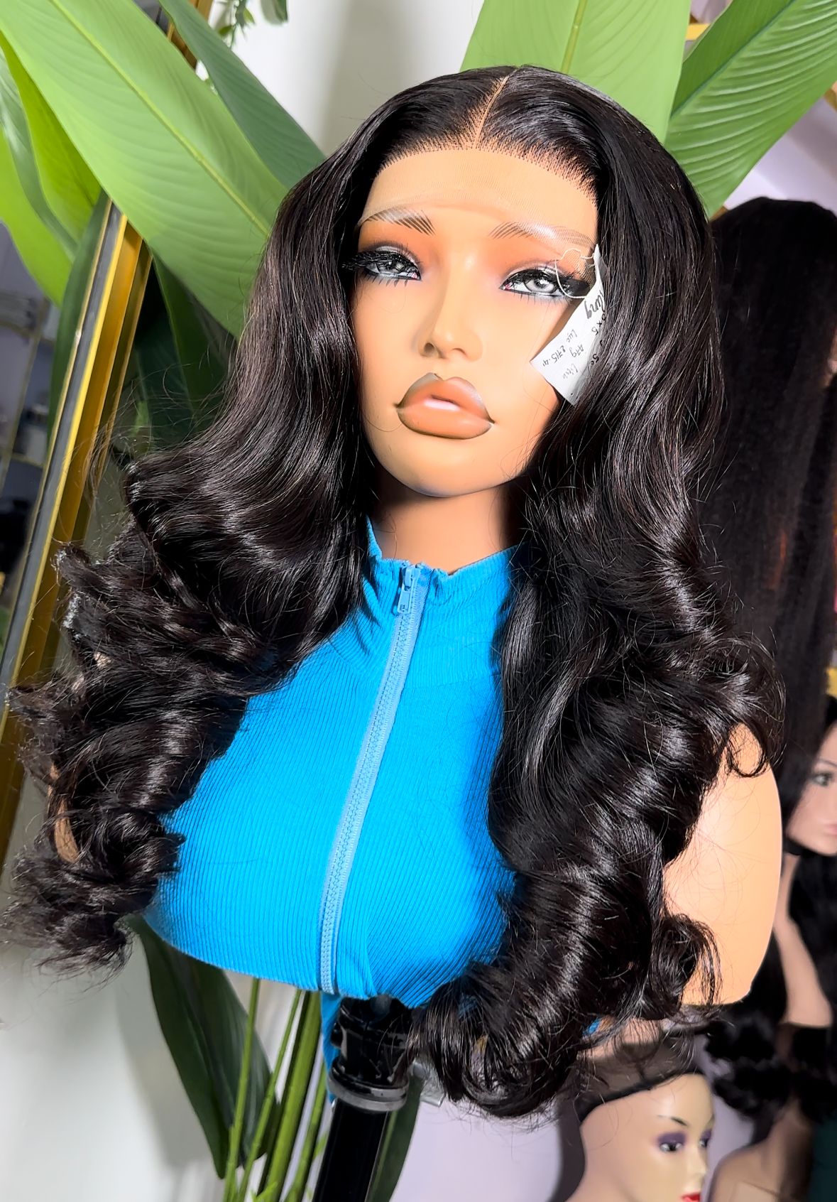 20 inches bouncy hair 5x5 closure