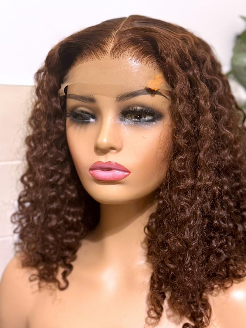 16 inches Burmese curls 5x5 closure